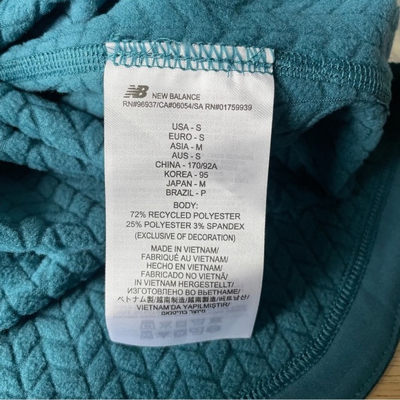 New! New Balance Men's NB Heat Grid Long Sleeve Shirt moonstone 35356 - Picture 13 of 15